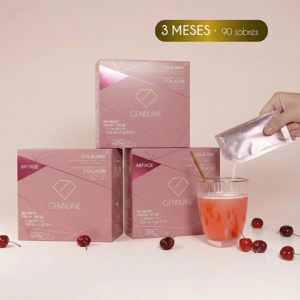 3 MESES - ANTIAGE (REJUVENECER) - Colágeno hidrolizado bebible (6 cajas - 15 sobres c/u)