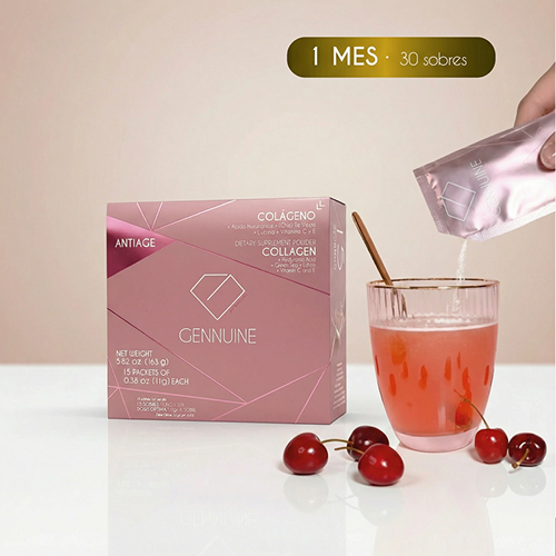1 MES - ANTIAGE Premium (REJUVENECER) | Colágeno con Ácido Hialurónico y Luteína