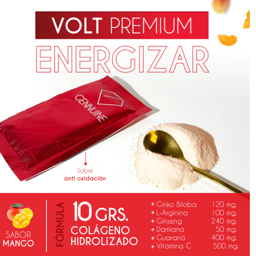 7 MESES - VOLT (ENERGIZAR) - Colágeno hidrolizado bebible (14 cajas - 15 sobres c/u) - Imagen 5