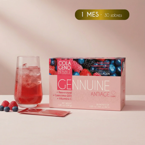 1 Mes Antiage - Colágeno hidrolizado bebible x 30 sobres