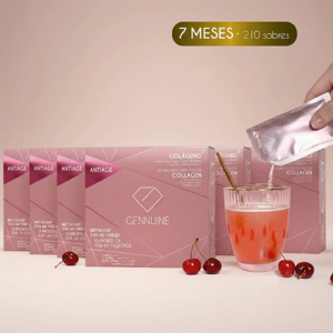 7 MESES - ANTIAGE (REJUVENECER) - Colágeno hidrolizado bebible (14 cajas - 15 sobres c/u)