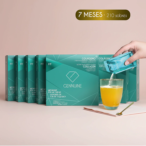 7 MESES - FIT (ADELGAZAR) - Colágeno hidrolizado bebible (14 cajas - 15 sobres c/u)